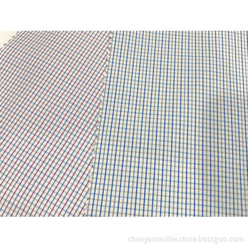 T/C(30%Cotton70%Polyester) High Density Plaid Fabric